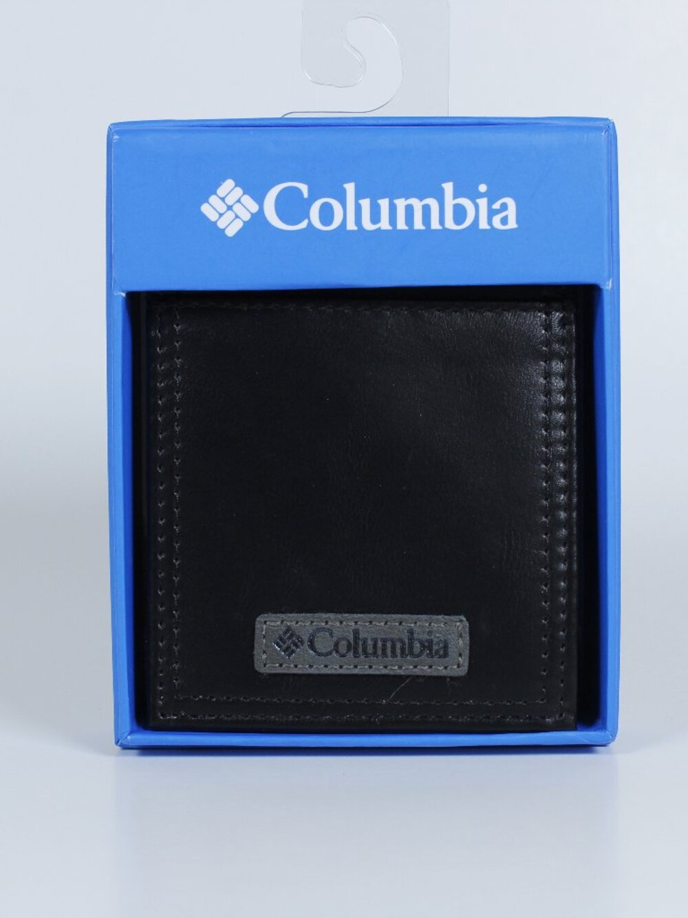 Original Columbia Wallet – Genuine Black Leather – New‎ in Box – Bifold Style